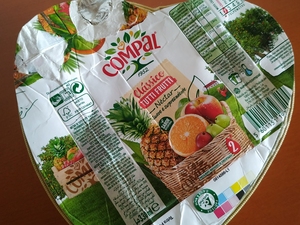 Coração tetra pak COMPAL