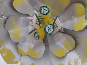 Base do jarro visto de baixo com o símbolo da tetra pak