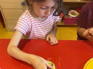 pintura de pétalas