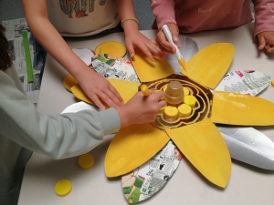 Decoração da Flor