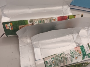 Embalagens Tetra Pak.