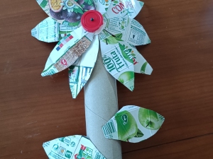 Construção da flor