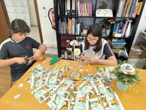 Construção da flor