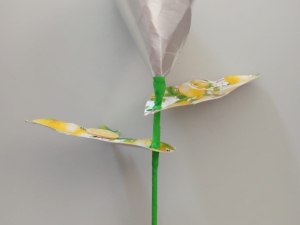 Estrutura externa da flor.