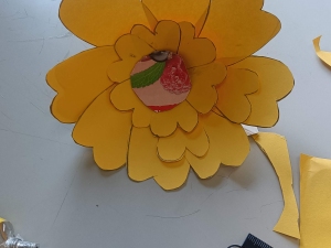 Construção da flor
